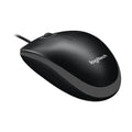 MOUSE (เมาส์) LOGITECH USB B100 (BLACK) (1Y)